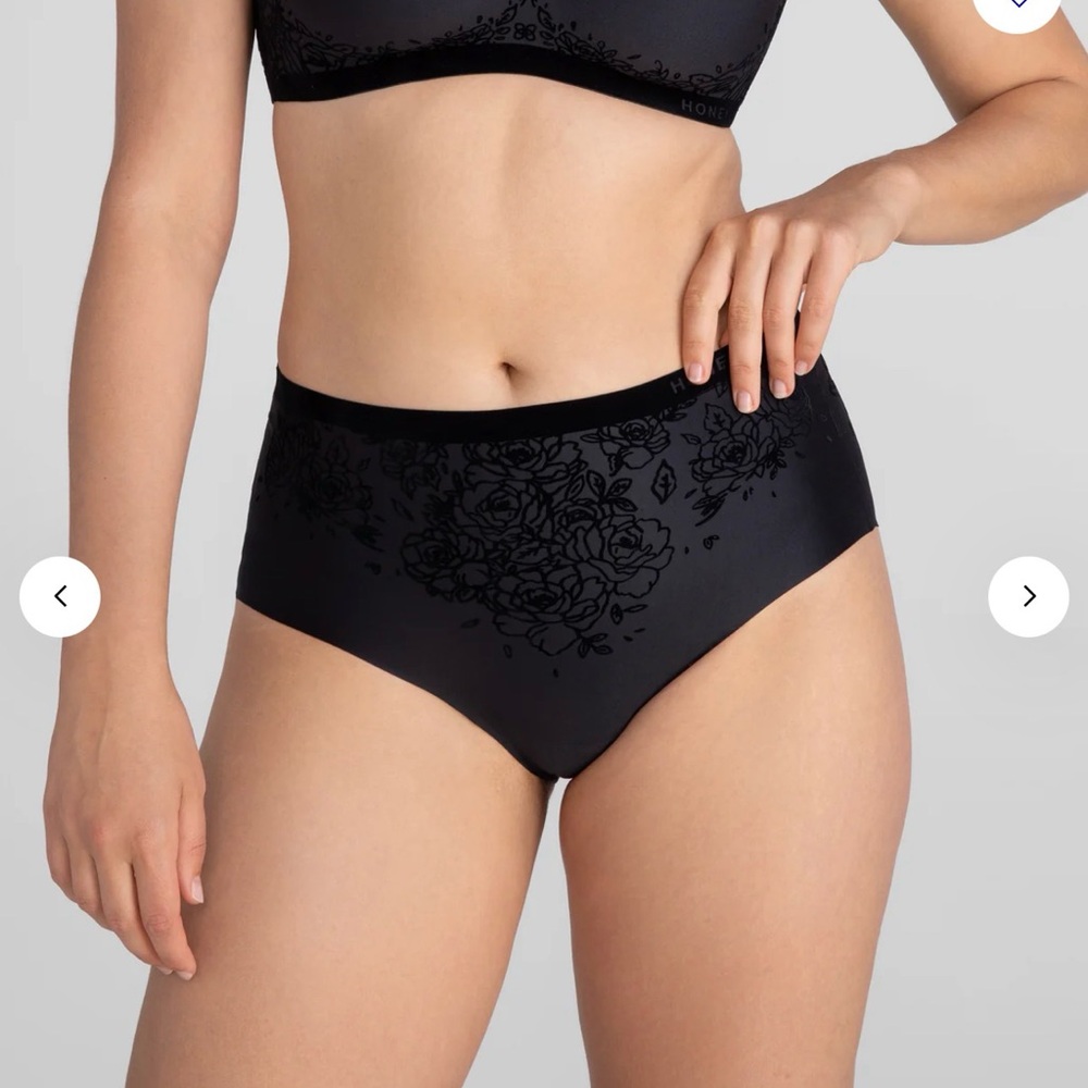 Honeylove Silhouette Roses Brief